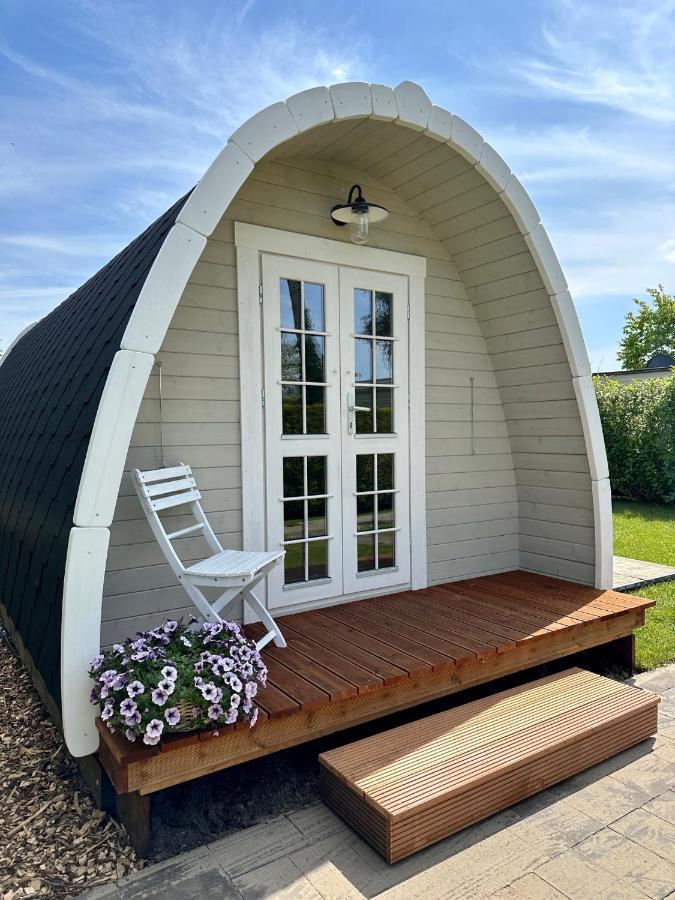 Lodge, Een Super Knus Tiny House, Nabij Vaarwater En Haven! Belt-Schutsloot Exterior photo