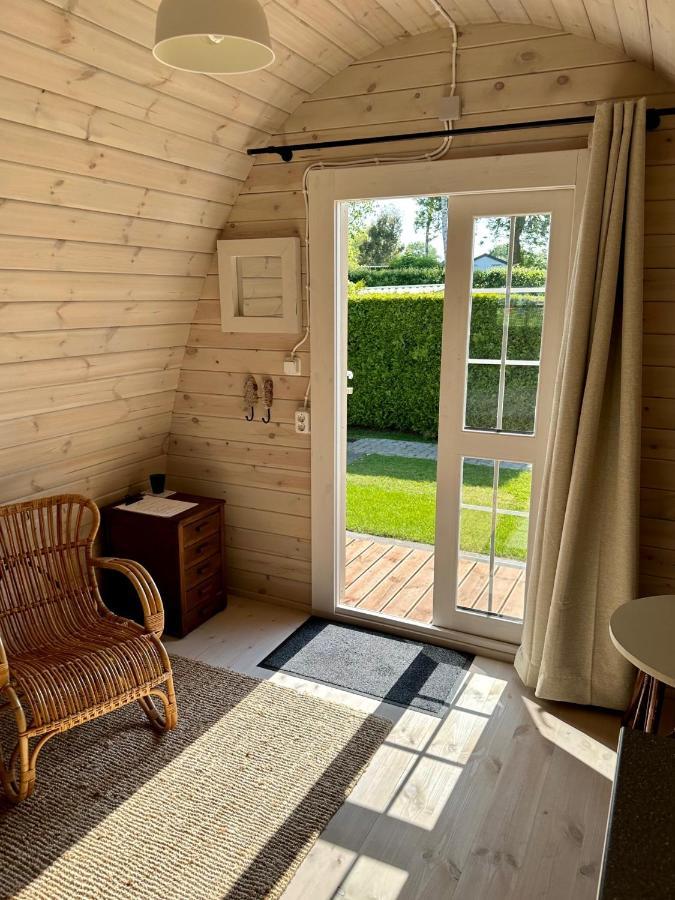 Lodge, Een Super Knus Tiny House, Nabij Vaarwater En Haven! Belt-Schutsloot Exterior photo